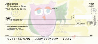 Inspiring Owls Personal Checks | AMY-18