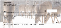 Deer in Winter Personal Checks | ANI-60