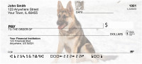 German Shepherd Personal Checks | DOG-01