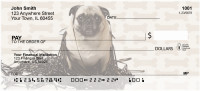 Mischievous Pugs Personal Checks | DOG-87