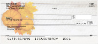 Grateful Pumpkin Personal Checks | FUN-013