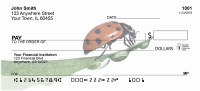 Ladybugs on Leaves Personal Checks | GCA-11