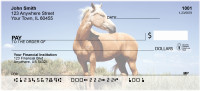 Mustang Horse Personal Checks | GCB-66