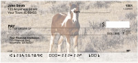Mustang Horse Personal Checks | GCB-66