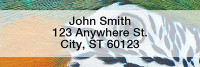 Fun Feathers Rectangle Address Labels | LRABS-05