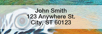 Fun Feathers Rectangle Address Labels | LRABS-05