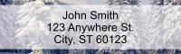 Snowy Woodland Address Labels | LRNAT-86