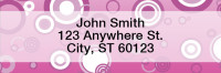 Circles Rectangle Address Labels | LROPC-04