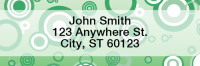 Circles Rectangle Address Labels | LROPC-04