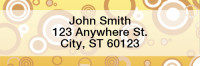 Circles Rectangle Address Labels | LROPC-04