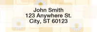 Daisies Rectangle Address Labels | LROPC-05