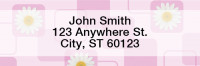 Daisies Rectangle Address Labels | LROPC-05