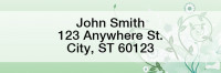Floral Elegance Rectangle Address Labels | LROPC-06