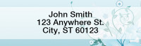 Floral Elegance Rectangle Address Labels | LROPC-06