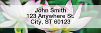 Flowers Rectangle Address Labels | LROPC-09