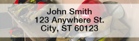 Firefighting Equipment Narrow Address Labels | LRPRO-51