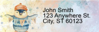 Winter Waddle Address Labels | LRRANI-014