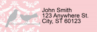Baroque Birds Address Labels | LRRANI-020