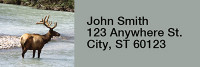 More Elk Rectangle Address Labels | LRRANI-23