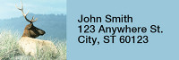 More Elk Rectangle Address Labels | LRRANI-23