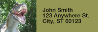 Dinosaurs Alive Rectangle Address Labels | LRRANJ-09