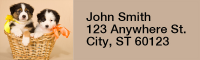 Australian Shepherd Rectangle Address Labels | LRRDOG-92