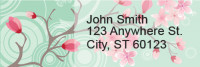 Cherry Blossoms Rectangle Address Labels | LRRGEP-94