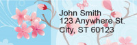 Cherry Blossoms Rectangle Address Labels | LRRGEP-94