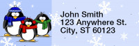 Jen Goode's Penguins Rectangle Address Labels | LRRJEN-01