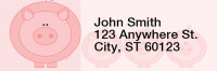 Jen Goode's Pigs Rectangle Address Labels | LRRJEN-03