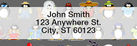 Jen Goode's Penguin Personalities Rectangle Address Labels | LRRJEN-06