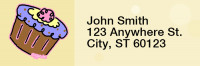 Jen Goode's Cupcakes Rectangle Address Labels | LRRJEN-07