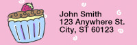 More Jen Goode's Cupcakes Rectangle Address Labels | LRRJEN-08