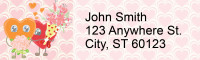 Feelin' the Love Narrow Address Labels | LRRLOV-19