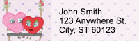 Feelin' the Love Narrow Address Labels | LRRLOV-19