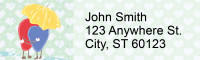 Feelin' the Love Narrow Address Labels | LRRLOV-19