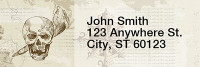 Pirates Rectangle Address Labels | LRROPC-12