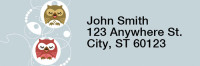 Owls Rectangle Address Labels | LRROPC-13