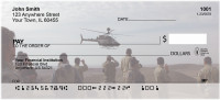 Helicopter Images Personal Checks | MIL-75