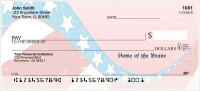 Red, White and Blue Personal Checks | PAT-39