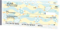 Colorful Sea Turtles Side Tear Checks | STANI-005
