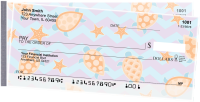 Colorful Sea Turtles Side Tear Checks | STANI-005