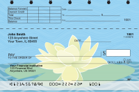 Water Lilies Top Stub Checks | TSFLO-004