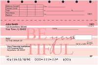 Hello, Gorgeous Top Stub Personal Checks | TSLOV-21
