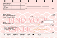 Hello, Gorgeous Top Stub Personal Checks | TSLOV-21