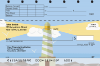 Splendid Lighthouse Top Stub Checks | TSSCE-001