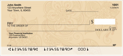 Henna Personal Checks | ABS-86