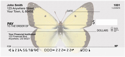 Butterfly Collector Personal Checks | ANI-50