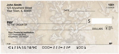 Asian Carvings Personal Checks | ASI-03