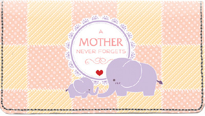 A Mother's Love Leather Checkbook Cover | CDP-ANI004